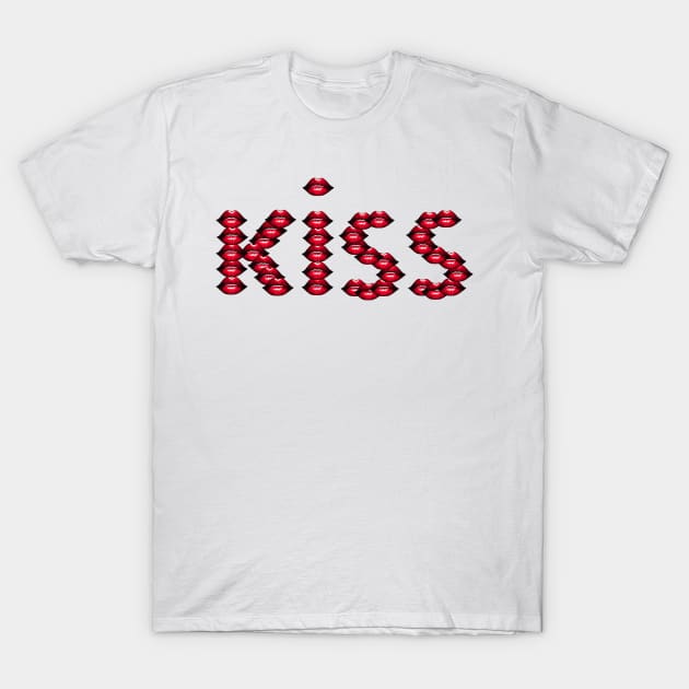 Kiss me T-Shirt by RDproject